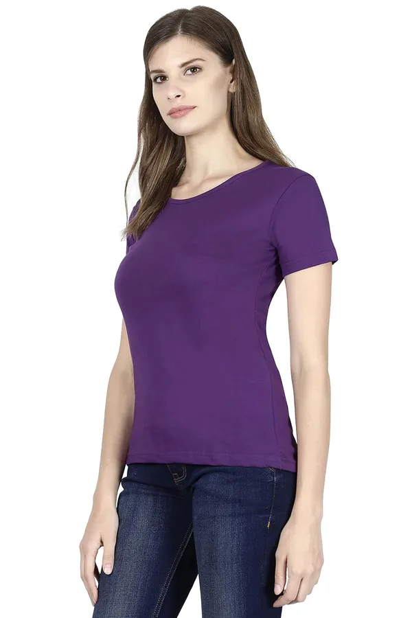 Purple_Cotton_T_Shirt_For_Women