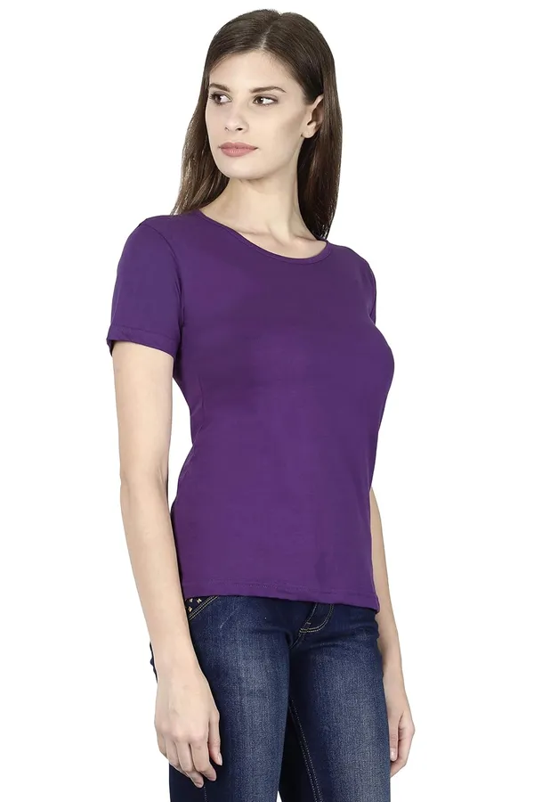 Purple_Cotton_T_Shirt_For_Women