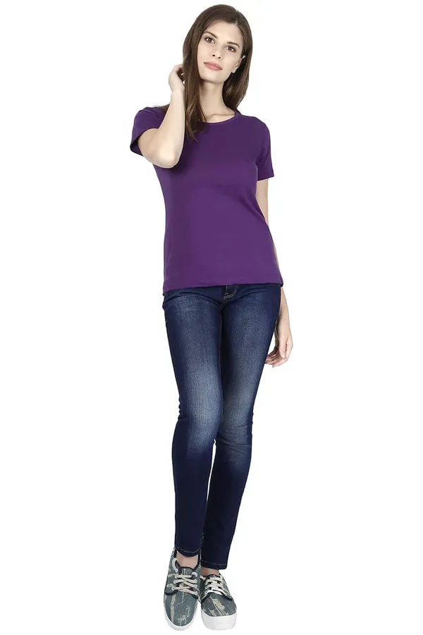 Purple_Cotton_T_Shirt_For_Women