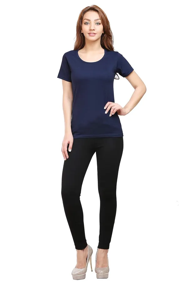 Blue_Regular_Fit_T_Shirt_For_Women