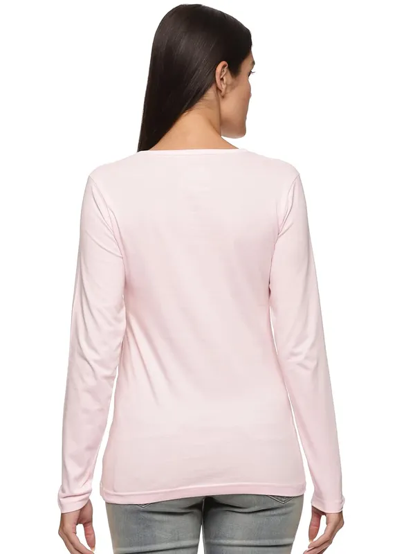 Baby_Pink_Cotton_Regular_Fit_T_Shirt_For_Women