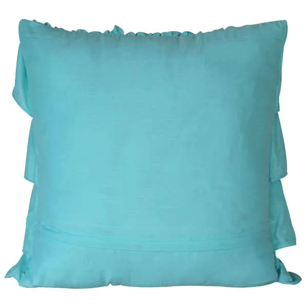 Pack_of_2_Piece_Cotton_Aqua_Ruffle_Lover_Collection_Cushion_&_Pillow_Cover_For_Living_Room_and_Bedroom