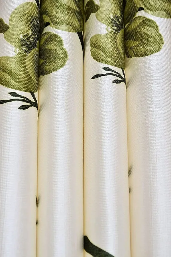 Set_of_2_Green_Floral_Polyester_Curtains_|_Eyelet,_Washable_for_Home,_Office,_Bedroom,_Living_Room