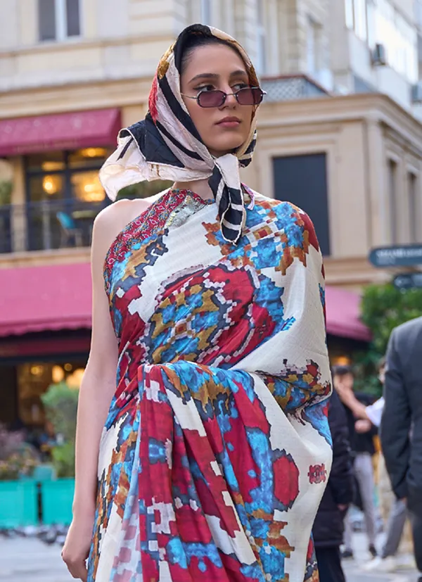 Multicolour__Crepe_Digital_Print_Saree