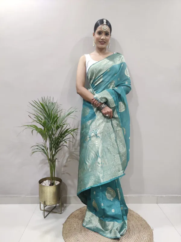 READY_TO_WEAR_TEAL_TRENDY_1-MINUTE_SAREE