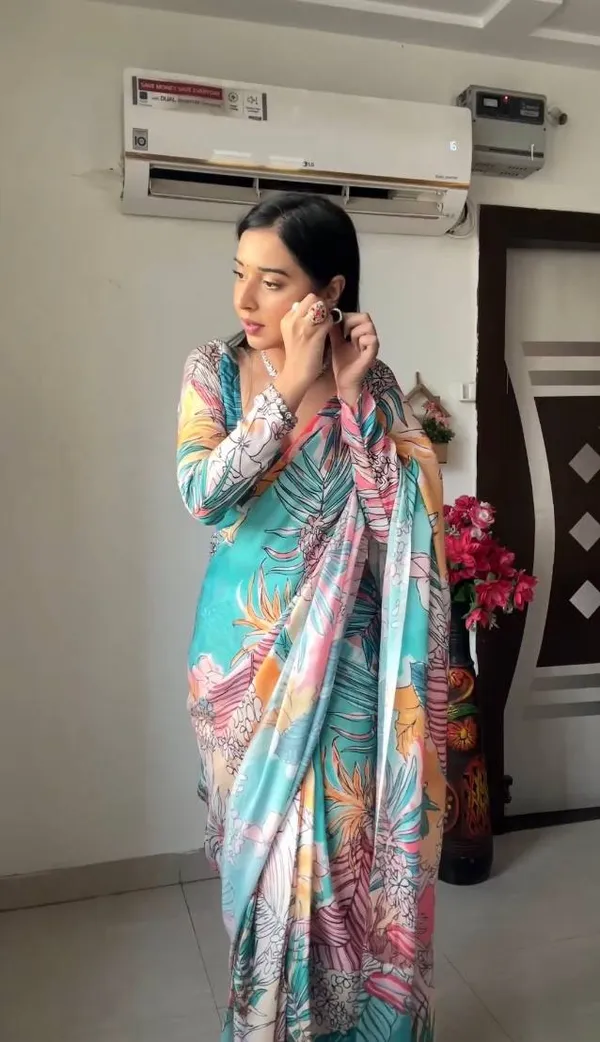 READY_TO_WEAR_MULTICOLOR_TRENDY_1-MINUTE__GEORGETTE_SAREE