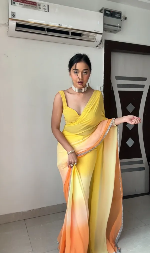YELLOW_TRENDY_GEORGETTE_SAREE_READY_TO_WEAR_1-MINUTE