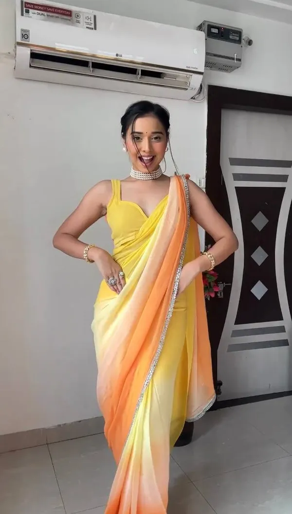 YELLOW_TRENDY_GEORGETTE_SAREE_READY_TO_WEAR_1-MINUTE