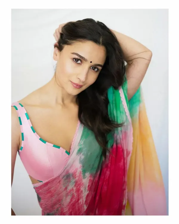 READY_TO_WEAR_MULTICOLOR_TRENDY_1-MINUTE__GEORGETTE_SAREE