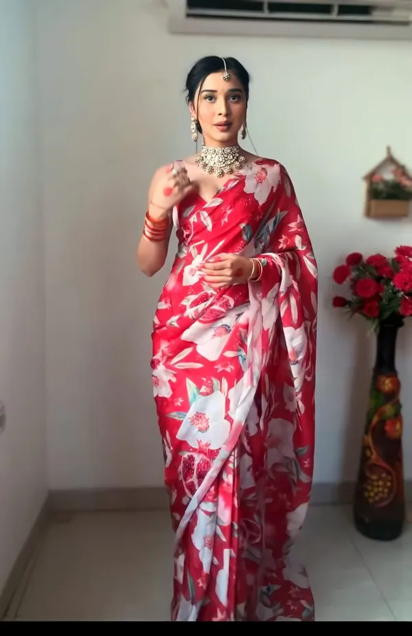 READY_TO_WEAR_RED_TRENDY_1-MINUTE__GEORGETTE_SAREE