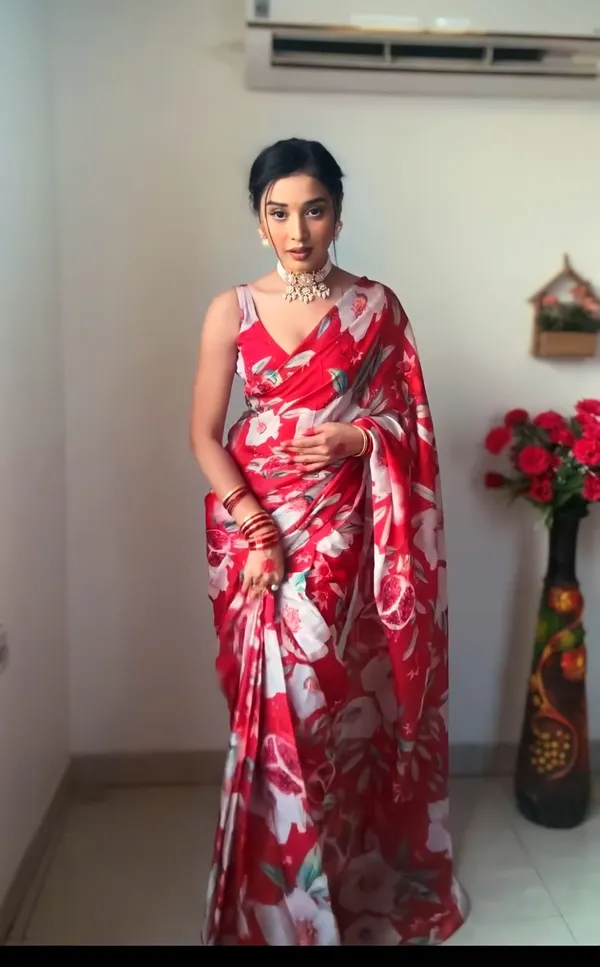 READY_TO_WEAR_RED_TRENDY_1-MINUTE__GEORGETTE_SAREE