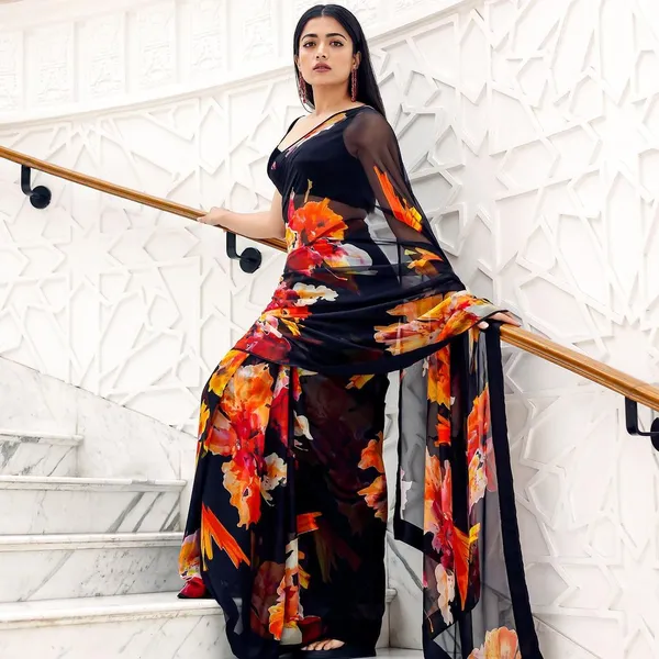 READY_TO_WEAR__BLACK_TRENDY_1-MINUTE_GEORGETTE_SAREE