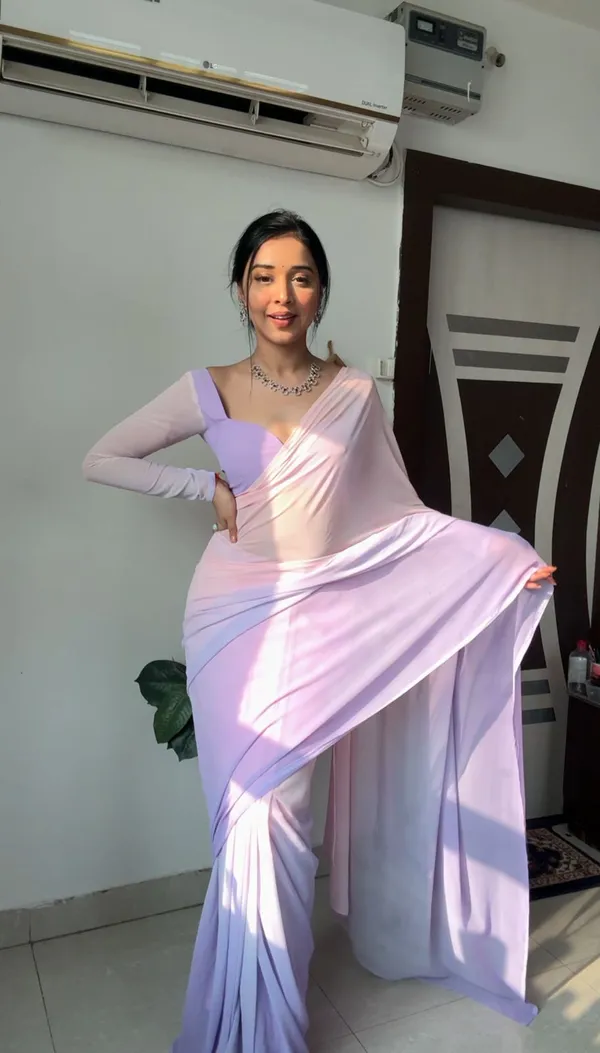 READY_TO_WEAR_UNICORN_PURPLE_TRENDY_1-MINUTE__GEORGETTE_SAREE