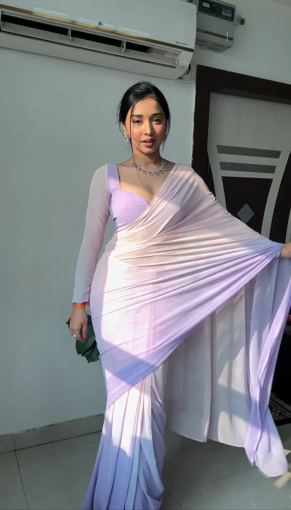 READY_TO_WEAR_UNICORN_PURPLE_TRENDY_1-MINUTE__GEORGETTE_SAREE