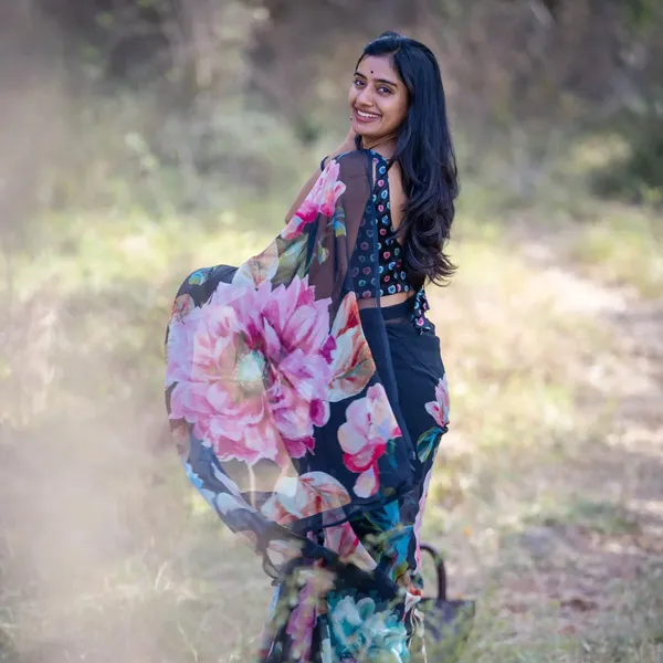 READY_TO_WEAR_NEW_BLACK_TRENDY_1-MINUTE__GEORGETTE_SAREE