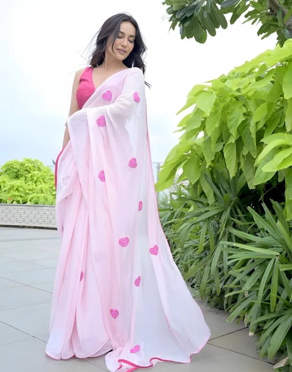 READY_TO_WEAR_BABY_PINK_TRENDY_1-MINUTE__GEORGETTE_SAREE
