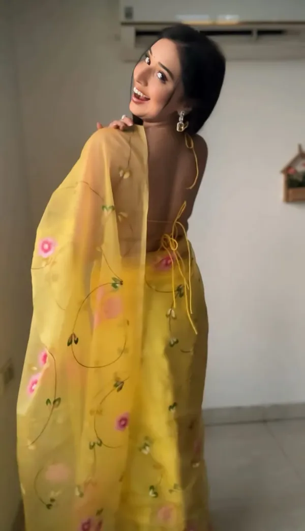 READY_TO_WEAR_MANGO_YELLOW_1-MINUTE__ORGANZA_SAREE