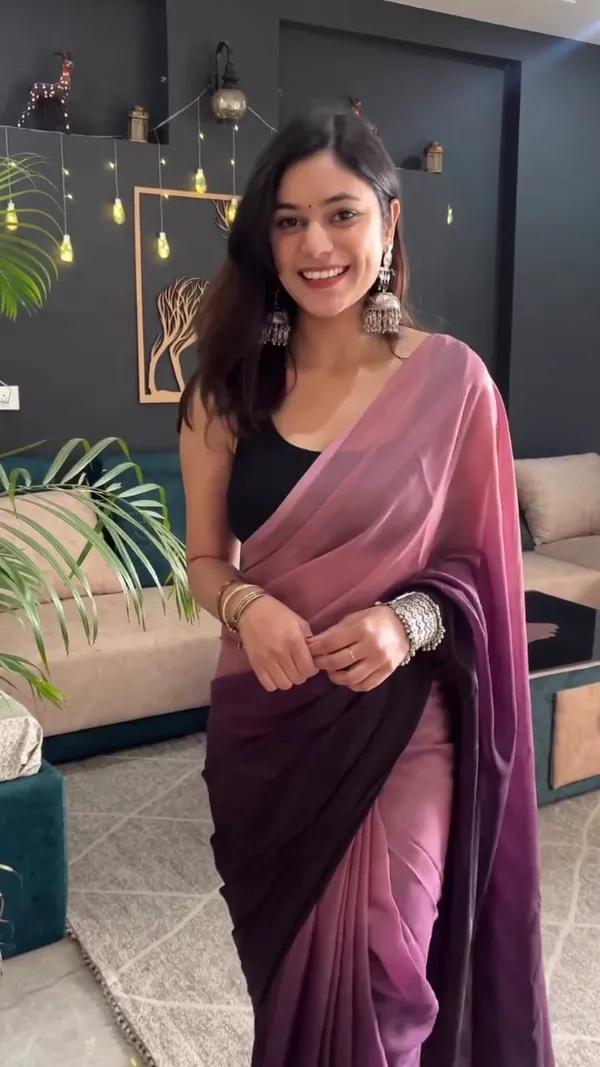 READY_TO_WEAR_PURPLE_TRENDY_1-MINUTE__GEORGETTE_SAREE