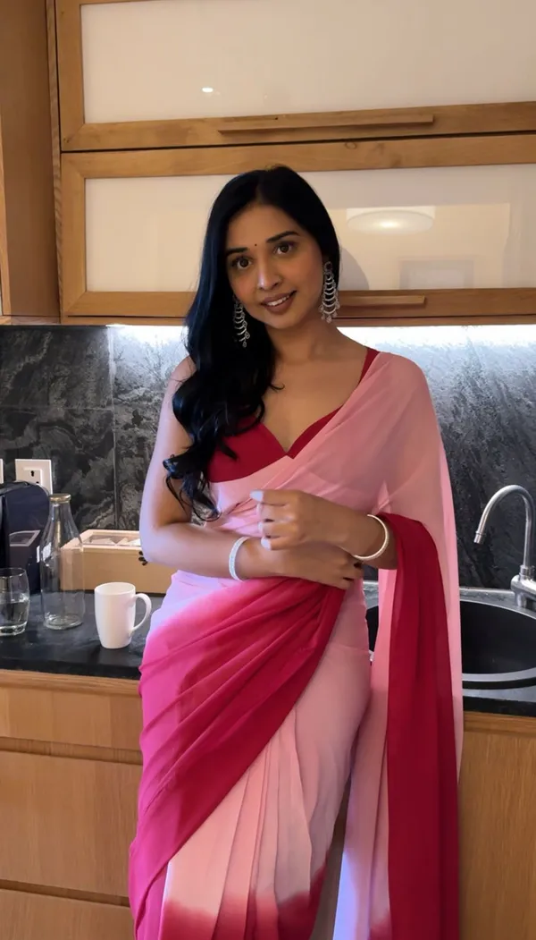 READY_TO_WEAR_PINK_TRENDY_1-MINUTE__GEORGETTE_SAREE