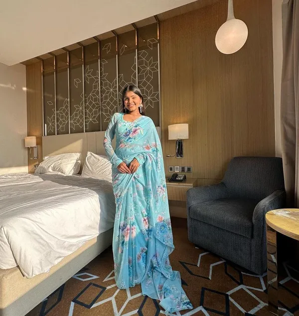 READY_TO_WEAR_SKY_BLUE_FLORAL_PRINTED_1-MINUTE__GEORGETTE_SAREE