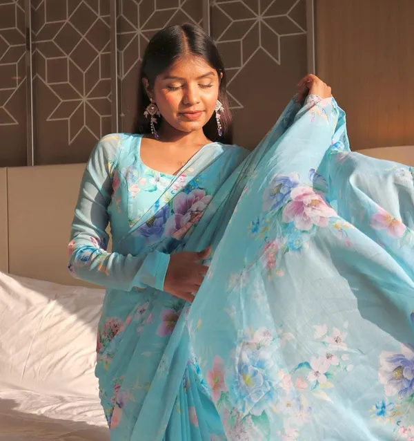 READY_TO_WEAR_SKY_BLUE_FLORAL_PRINTED_1-MINUTE__GEORGETTE_SAREE