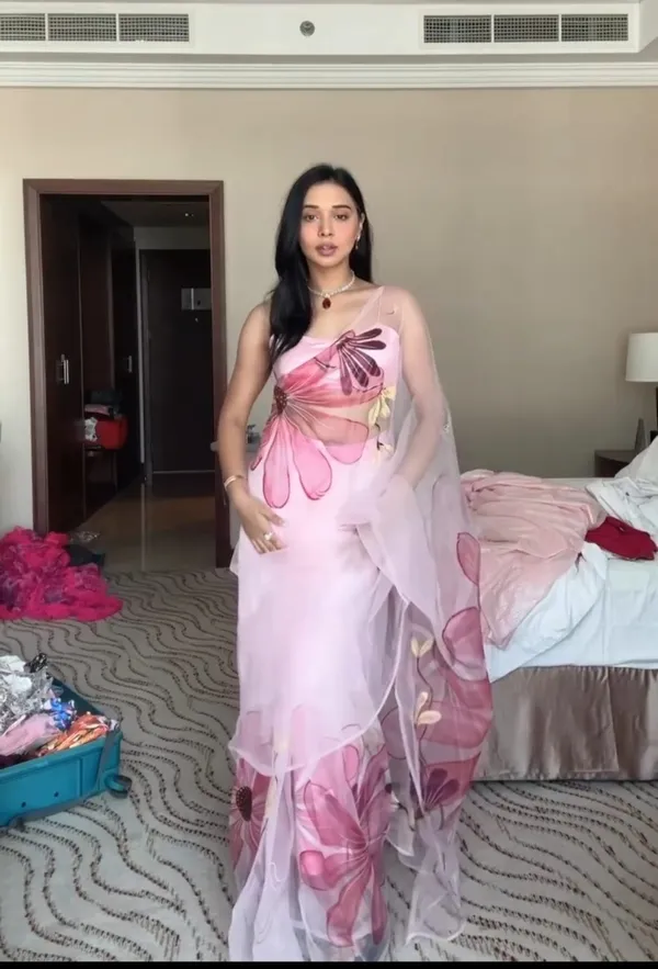Pink_1-Minute_Ready_To_Wear_Organza_Saree
