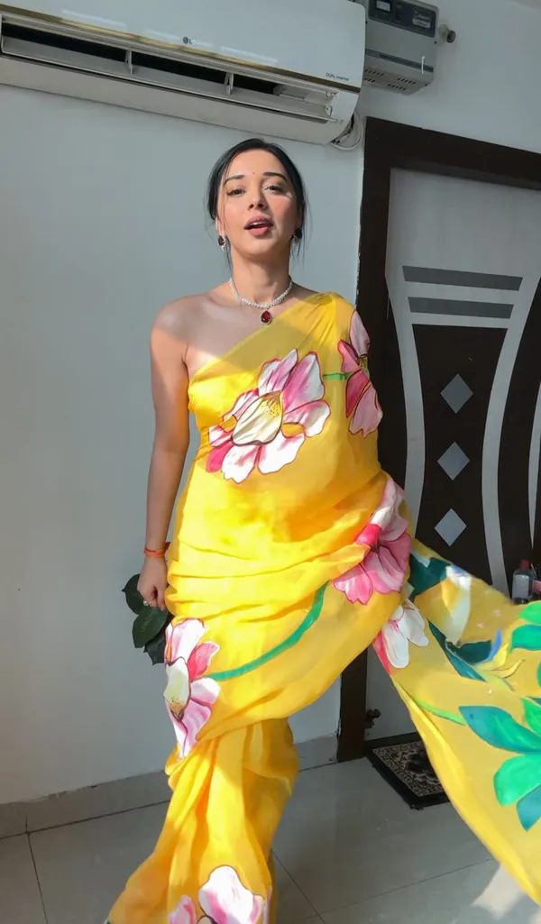 READY_TO_WEAR_YELLOW_FLORAL_PRINTED_TRENDY_1-MINUTE__Tabby_Organza_SAREE