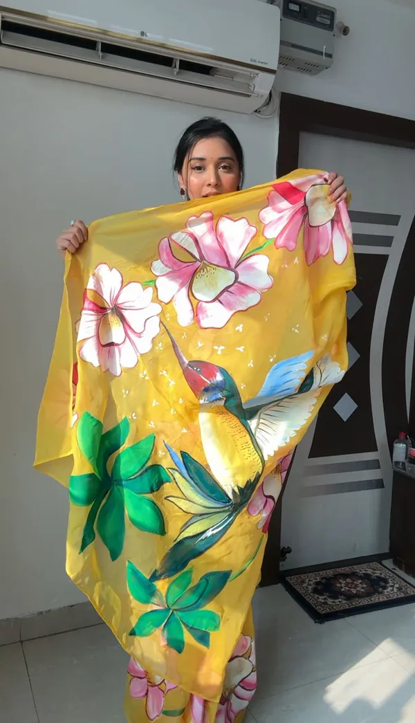 READY_TO_WEAR_YELLOW_FLORAL_PRINTED_TRENDY_1-MINUTE__Tabby_Organza_SAREE