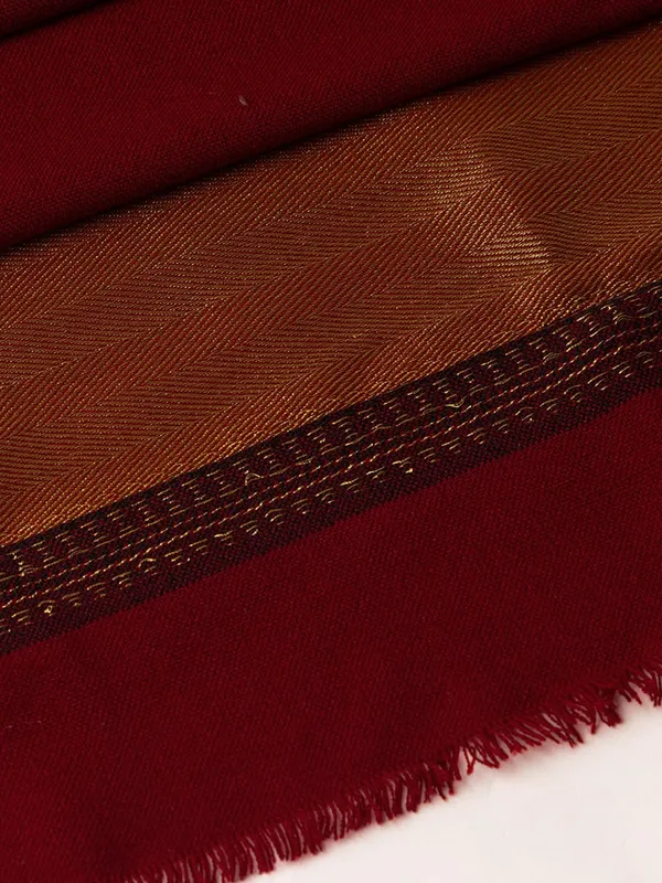 Maroon_Premium_Perennial_Shawl_For_Women_&_Girls