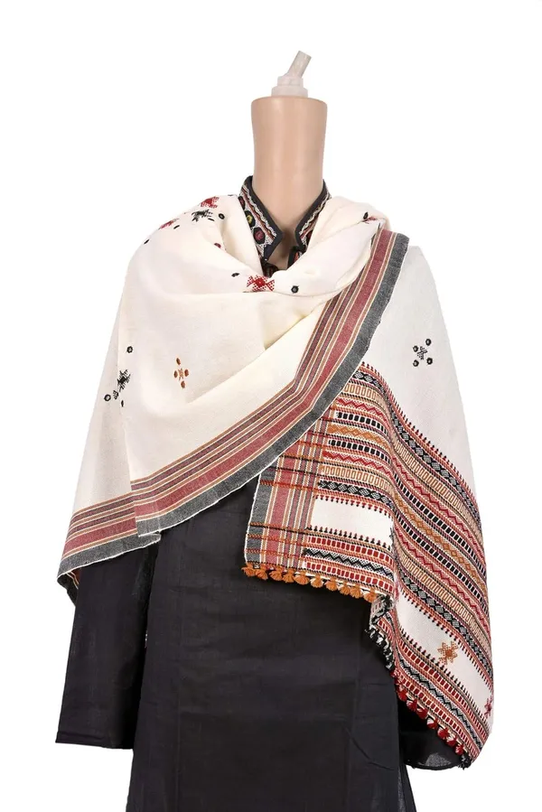 White_Premium_Shawl_For_Women_&_Girls