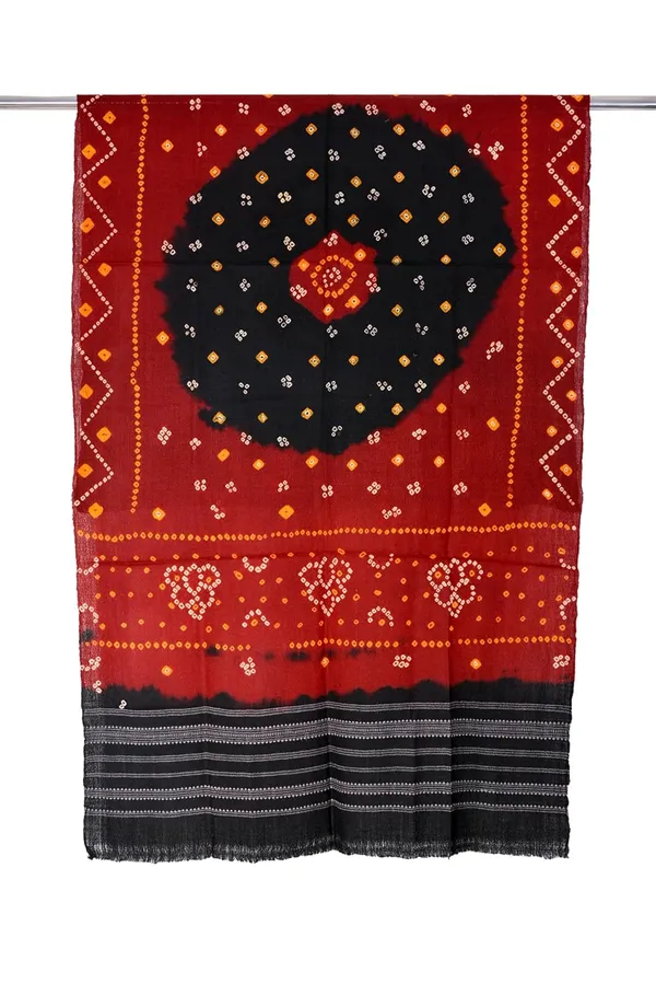 Black_&_Maroon_Premium_Shawl_For_Women_&_Girls