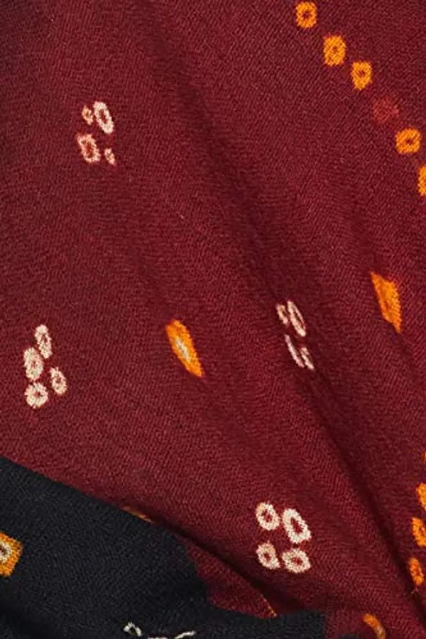 Black_&_Maroon_Premium_Shawl_For_Women_&_Girls
