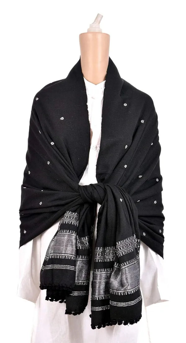 Black_Premium_Shawl_For_Women_&_Girls