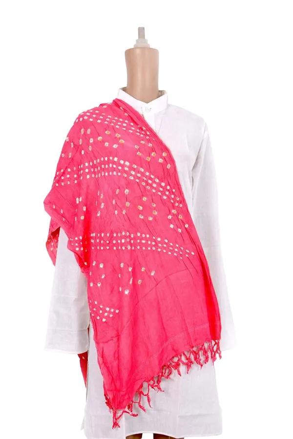 Pink_Premium_Cotton_Dupatta_For_Women_&_Girls