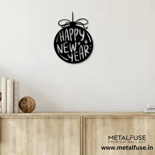 Wooden_Wall_Art_for_Home_Decoration__|_Happy_New_Year_Ornament__|_Black