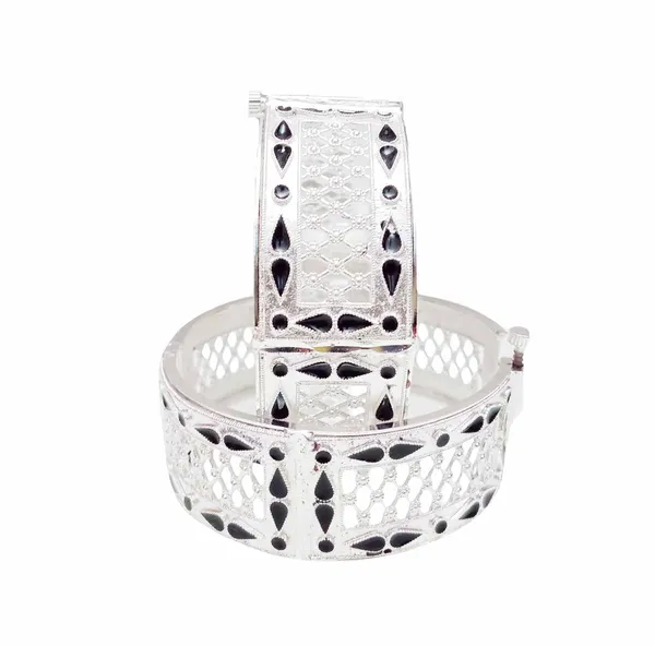 BGGOLD_Assamese_Traditional_Copper_BASED__Silver_Bangle