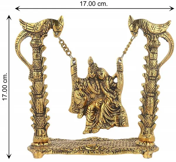 Spiritual_Of_Love_Metal_Radha-Krishna_Jhula_Idol_For_Gift_Home_DCor