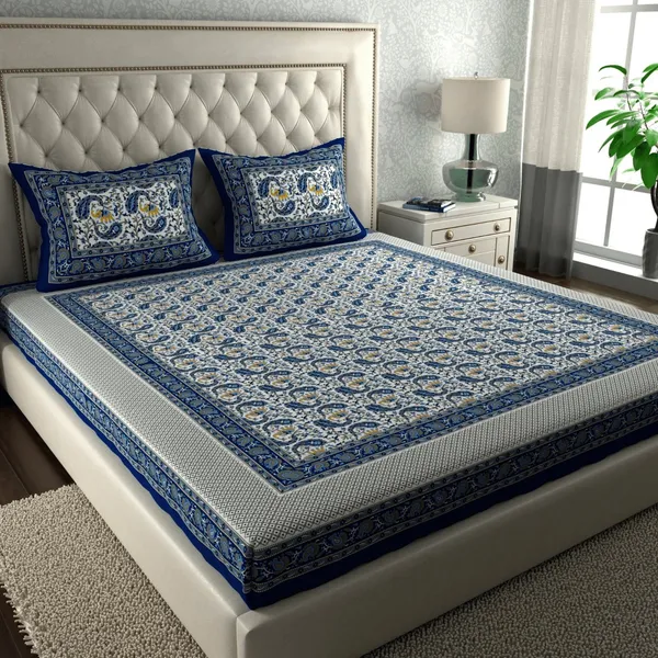 Rajasthani_Jaipuri_Traditional_Double_Bed_Bedsheet_with_2_Pillow_Covers_-_(_Blue)