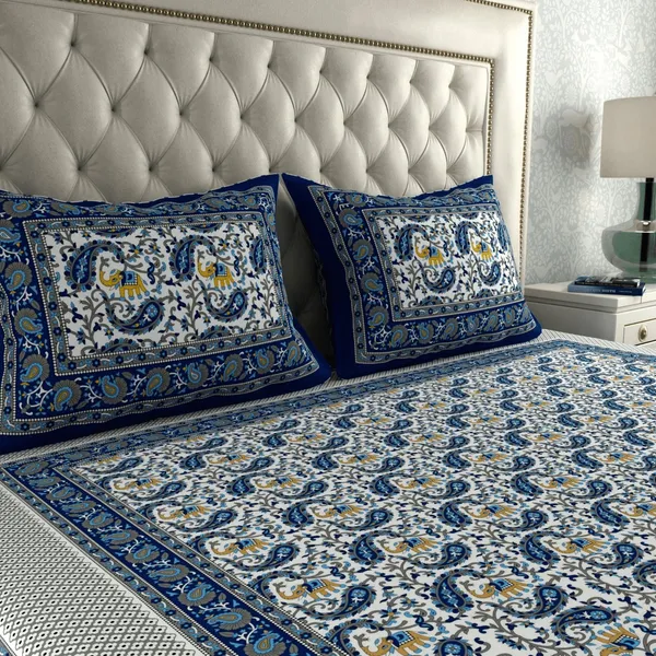 Rajasthani_Jaipuri_Traditional_Double_Bed_Bedsheet_with_2_Pillow_Covers_-_(_Blue)