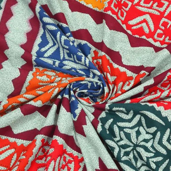 Rajasthani_Jaipuri_Traditional_Double_Bed_Bedsheet_with_2_Pillow_Covers_-_(_Maroon)