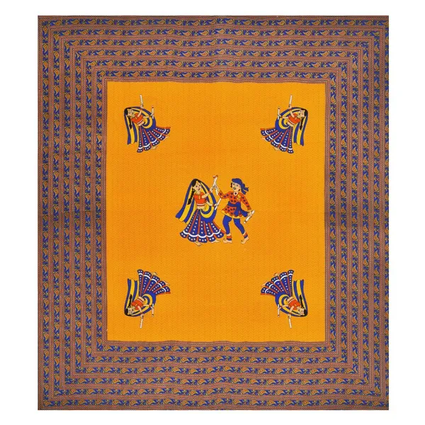 Rajasthani_Jaipuri_Traditional_Double_Bed_Bedsheet_with_2_Pillow_Covers_-_(_Yellow)