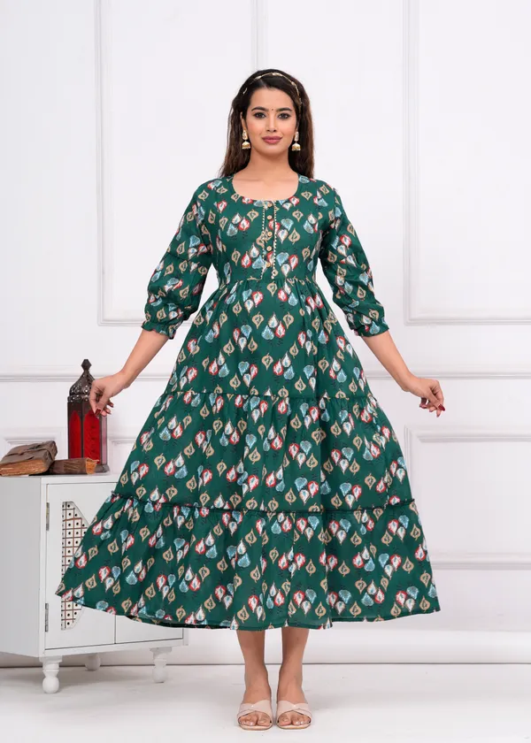 Rama_Floral_Cotton_Maternity_And_Feeding_Kurti