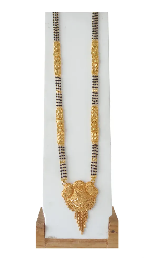 Gold_Stylish_And_Traditional_Long_Brass_Gold_Plated_Mangalsutra_For_Women