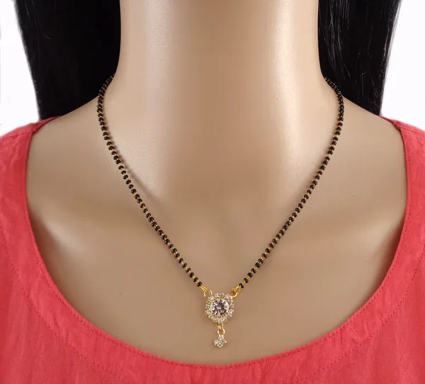 Gold_Trendy_22K_Gold_Plated_Diamond_Pendant_For_Women