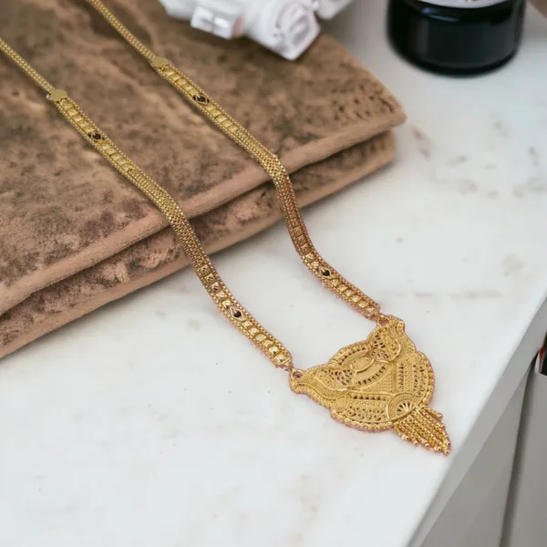 Gold_Heavy_Gold_Plated_Long_Designer_Mangalsutra_For_Women