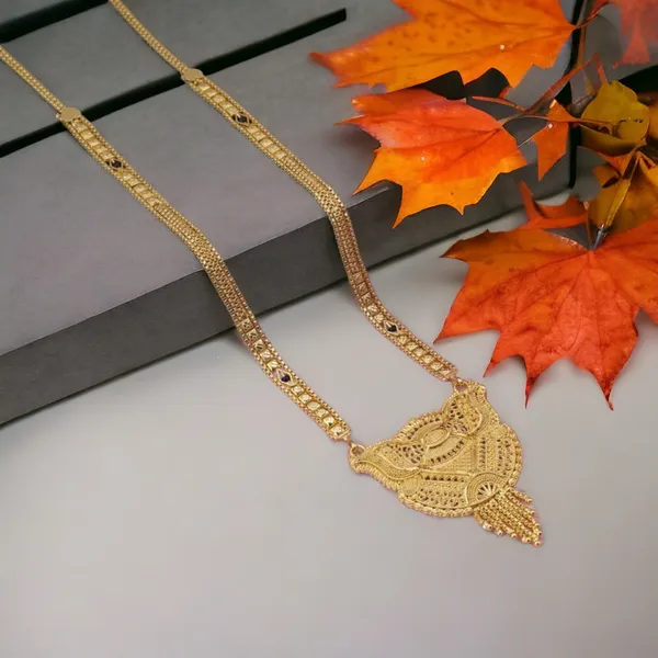 Gold_Heavy_Gold_Plated_Long_Designer_Mangalsutra_For_Women