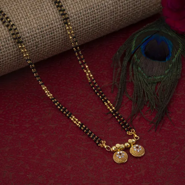 Gold_Daily_Mangalsutra_Set__|_22_K_Gold_Plated