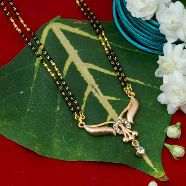 Gold_Luxurious_22K_Gold_Plated_Mangalsutra_For_Fashionable_For_Women