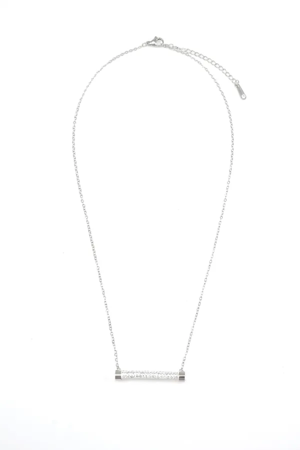 Gold_Silver_Sparkly_Diamond_Necklace_Chain_Pendant_For_Women