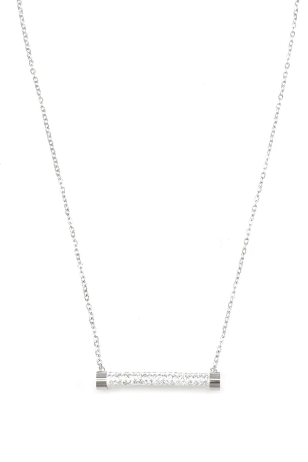 Gold_Silver_Sparkly_Diamond_Necklace_Chain_Pendant_For_Women